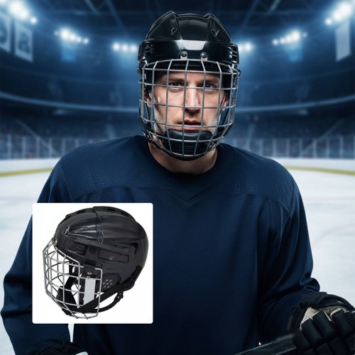 Steel grille helmet adjustable - helmet,