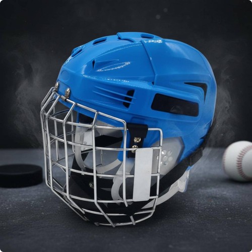 Steel grille helmet - steel, adjustable